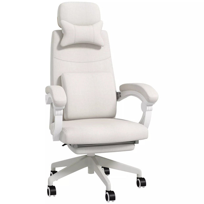 Image of an Adjustable Office Chair With Lumbar Support.