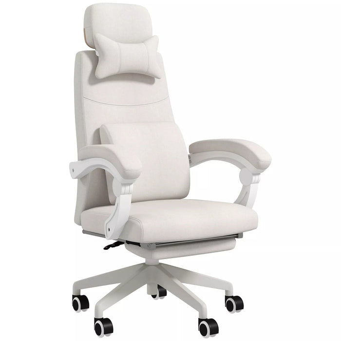 Image of an Adjustable Office Chair With Lumbar Support.