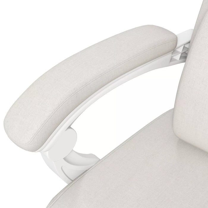 Image of an Adjustable Office Chair With Lumbar Support.