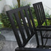 Image of a 7 Piece Garden Dining Set by Outsunny, Black 