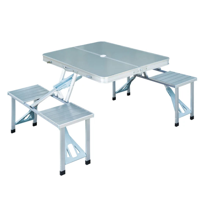 Aluminium Folding Camping Picnic Table And Chairs