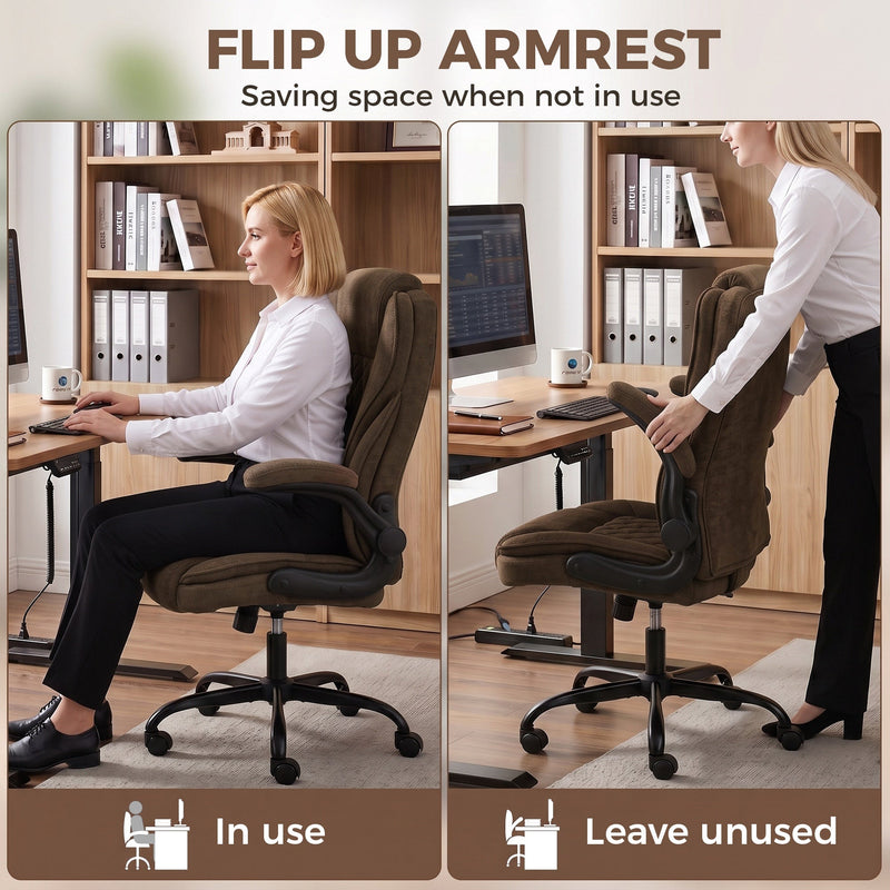 Office Chair, Brown
