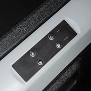 40L Portable Car Fridge Freezer With Adjustable Temperature For Travel Grey and Black AOSOM