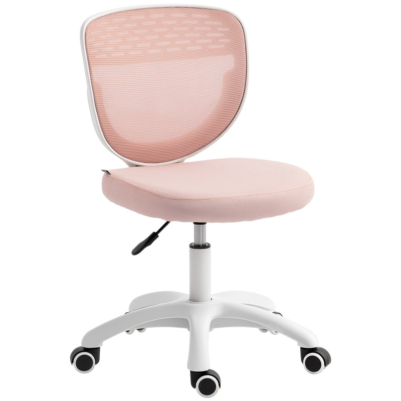 Compact Desk Chair for Small Bedrooms or Home Offices with Mesh Back