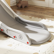 Kids Slide with Extra Long Design for Bed or Sofa Easy to Assemble and Store, Grey