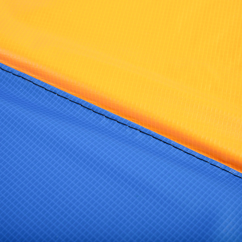 Trampoline Safety Pad for 12ft Round Frame Prevents Bumps and Scrapes Multicolour AOSOM