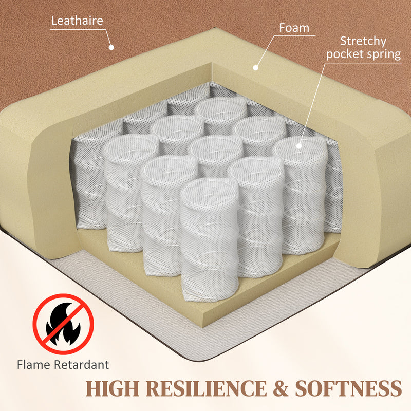 Electric Reclining Lift Chair with Remote and 8 Point Massage Ideal for Elderly Comfort Brown