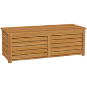 Wooden Deck Box Outdoor Garden Storage by Outsunny