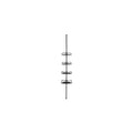 4 Tier Corner Shower Caddy Tension Pole No Drill Rustproof Storage Rack Ink Black by Songmics