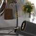 Black Steel Hammock Chair Stand X Shape Base Heavy Duty 150kg Capacity by Outsunny