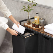 Vasagle Double Laundry Sorter with Removable Bags