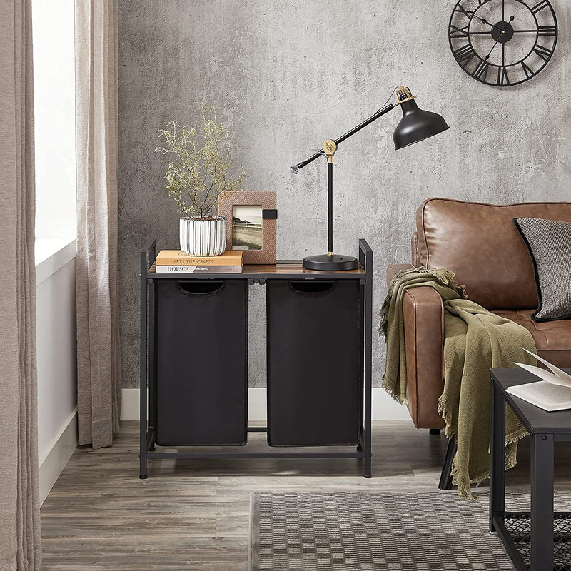 Vasagle Double Laundry Sorter with Removable Bags