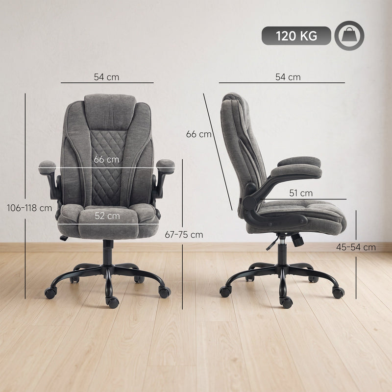 Office Chair, Dark Grey