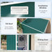 Green 7x5ft Galvanised Metal Shed with Sliding Door for Garden Storage by Outsunny
