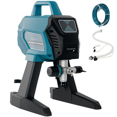 Airless Electric Paint Sprayer for Interior and Exterior DIY Projects 200 Bar by HOMCOM AOSOM