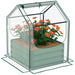 Green 61 x 61cm Garden Planter Bed with Protective Cover by Outsunny