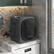 4kg Compact Vented Tumble Dryer with Smart Mode and Deodorise Function for Home, Grey