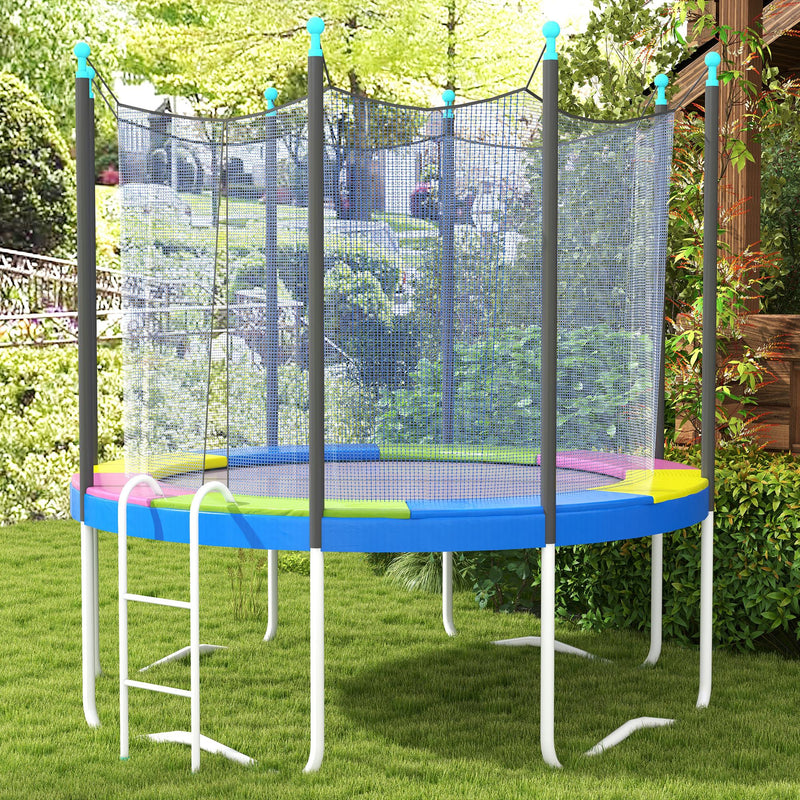 10FT Trampoline Spring Cover Waterproof UV Resistant Replacement Pad by SPORTNOW AOSOM