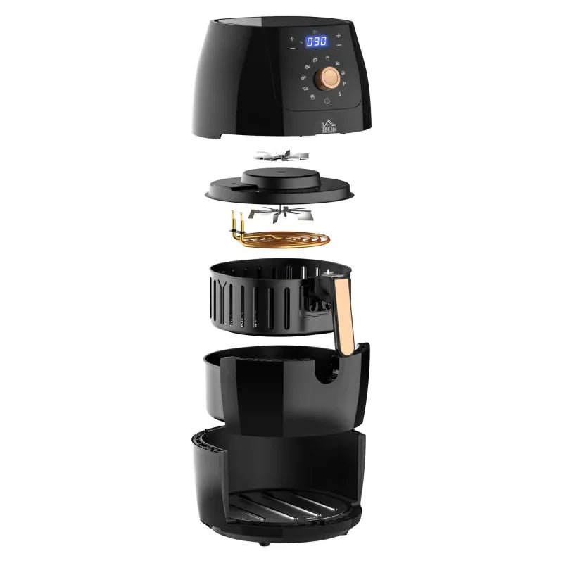 1700W Air Fryer, 5.5L, Digital Display, Rapid Air, 60 Min