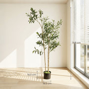 Artificial Olive Tree for Easy Maintenance Free Greenery in Living Rooms Green Homcom