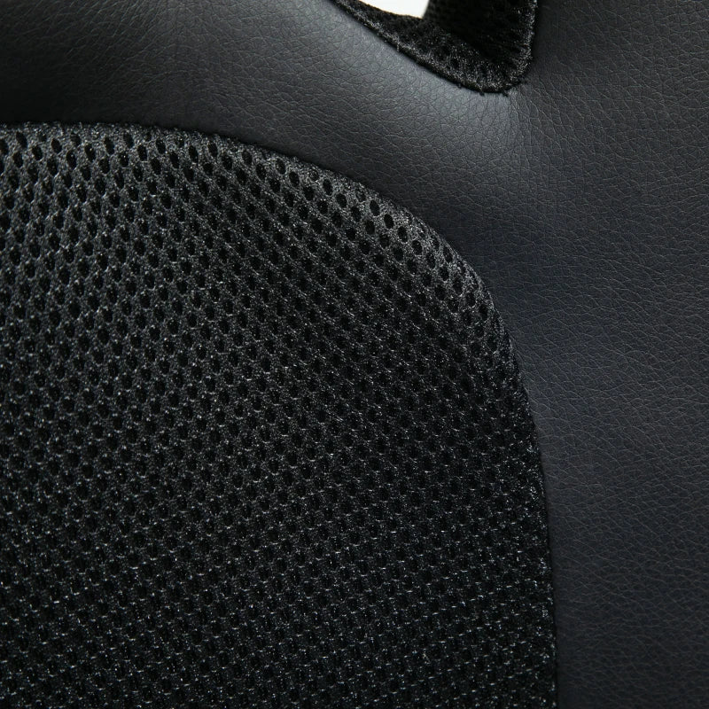 Black Leather High-Back Office Chair