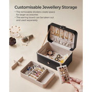 Image of a Black Jewelry Organizer