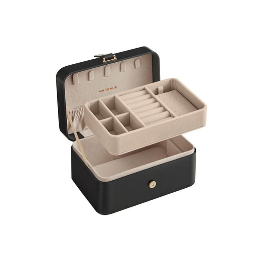 Image of a Black Jewelry Organizer