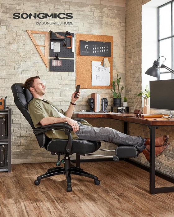 Buy Songmics Gamer Chair With Leg Rest Opal Retail