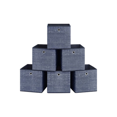 Square Boxes for Cube Storage, 33x33x33cm Songmics