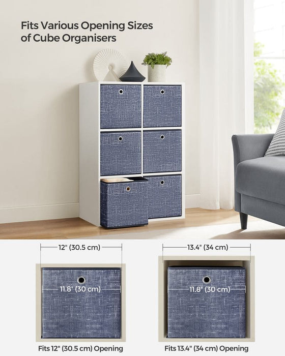 Square Boxes for Cube Storage, 33x33x33cm