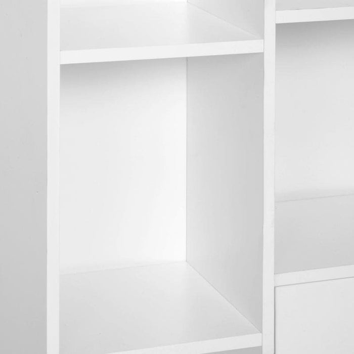 Bookcase With Cupboard, 80W x 23W x 123H cm