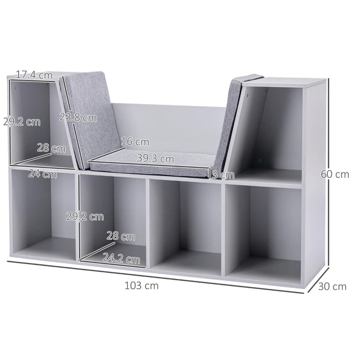 Bookcase With Seat