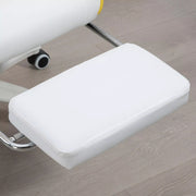 Image of a white and yellow bunny ears gaming chair. 