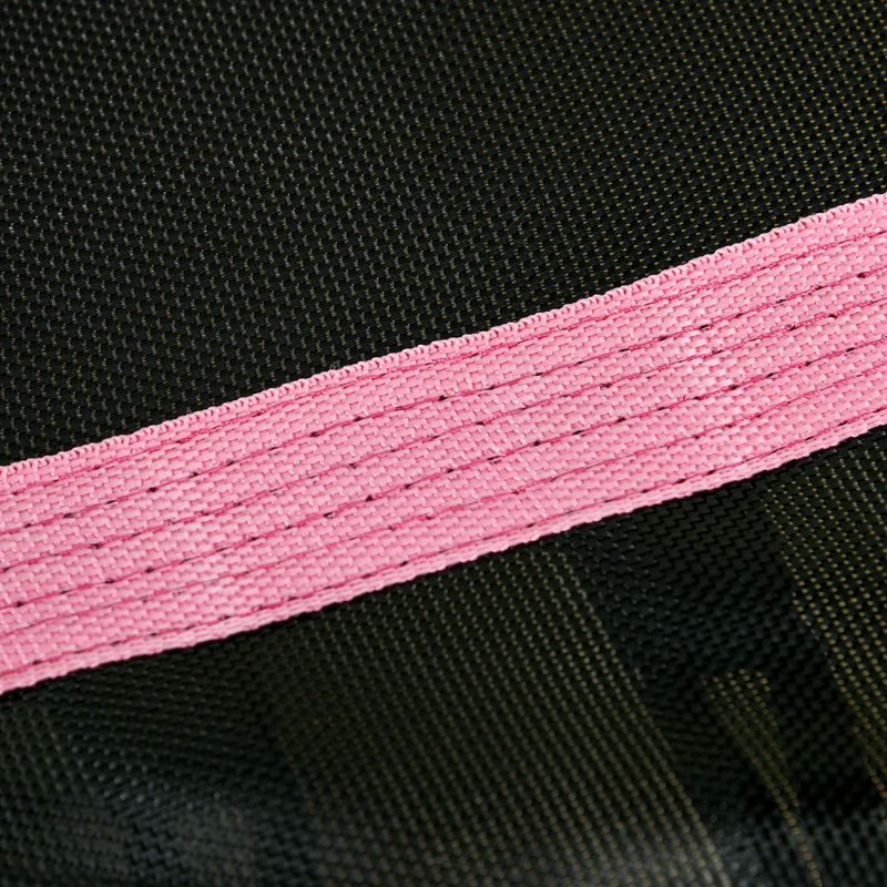 Pink Kids Trampoline with Safety Enclosure for Ages 3-10 by HOMCOM