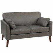 2 Seater Compact Sofa - Grey