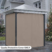 Gazebo Rain Cover Waterproof Shelter for 2 x 2 Metre Outdoor Use Clear Outsunny