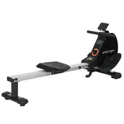 Folding Magnetic Rowing Machine with 16 Resistance Levels in Black for Home Fitness by SPORTNOW AOSOM