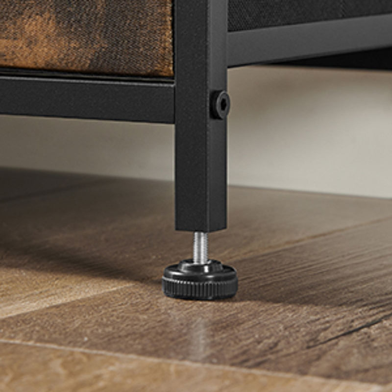 Chest of Drawers, 7 Fabric Drawers, Industrial Style by Songmics