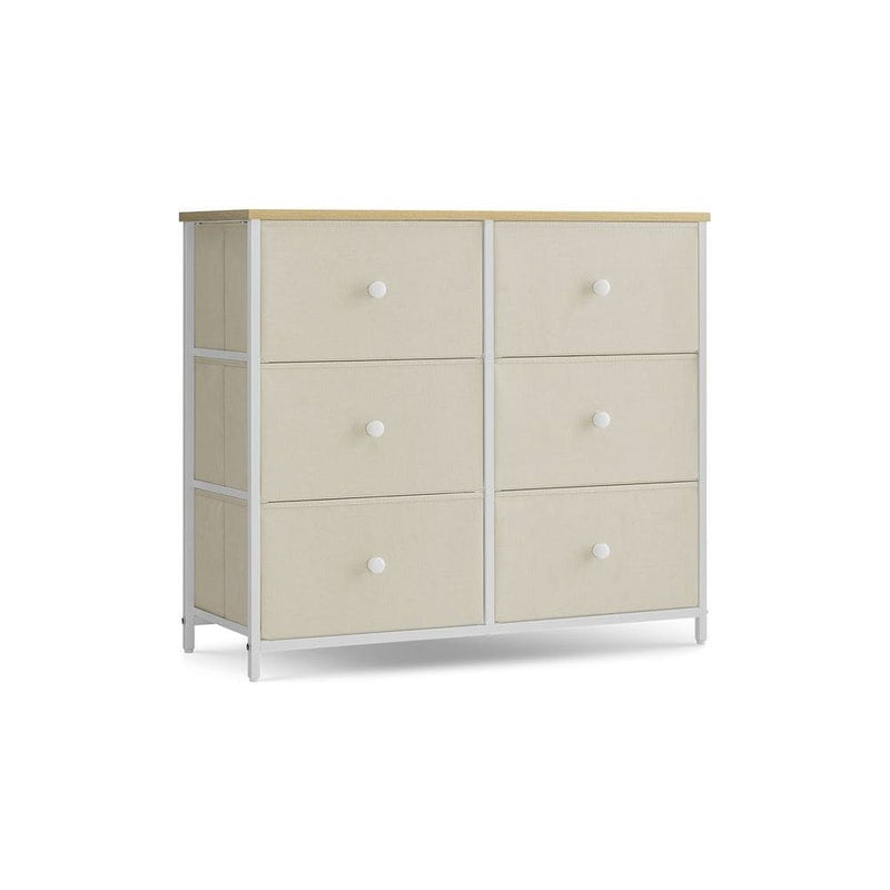 Songmics Fabric Chest of 6 Drawers