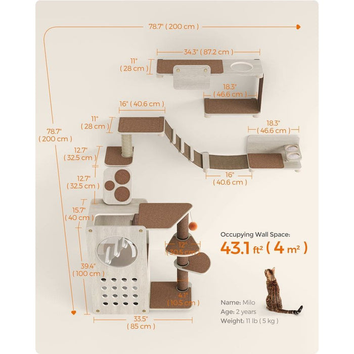 Clickat Cat Play Tower