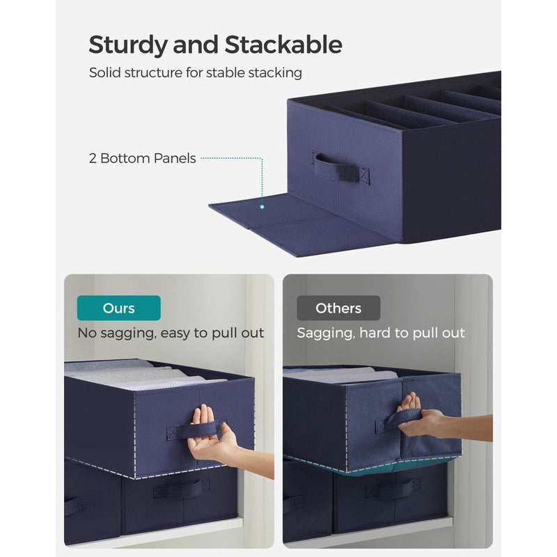 Collapsible Drawer Organiser, Set 2