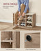 Compact Shoe Bench With Cushion by Vasagle
