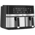 8.5L Dual Basket Air Fryer with Sync Cook and Preset Menus for Easy Meals Black