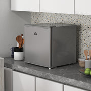 35L Grey Mini Freezer With Adjustable Temperature -24â„ƒ to -14â„ƒ by HOMCOM