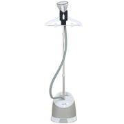 1800W Standing Clothes Steamer with Accessories Grey by HOMCOM