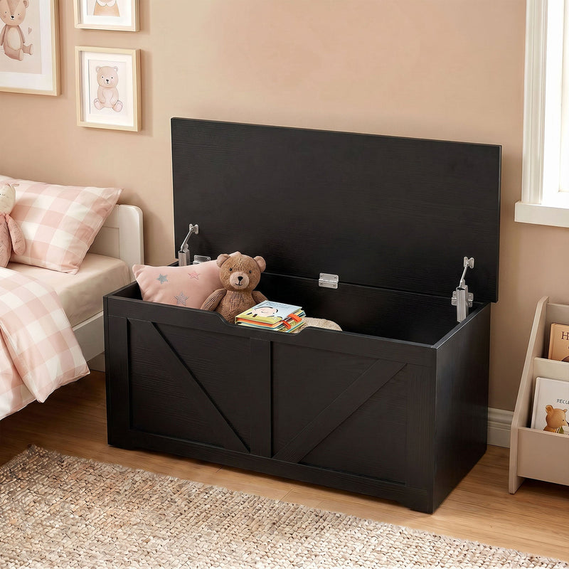 Storage bench 127L - Black