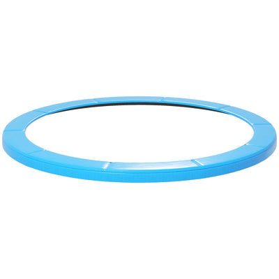 Trampoline Safety Pad for 12ft Round Trampolines Cushioned Edge Protection Light Blue AOSOM