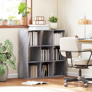 Nine Cube Storage Unit With Open Shelves Ideal For Home Or Office Organisation Marble, Grey
