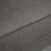 Retro Wingback Armchair, Dark Grey