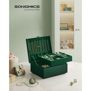 Image of a Dark Green Jewellery Box
